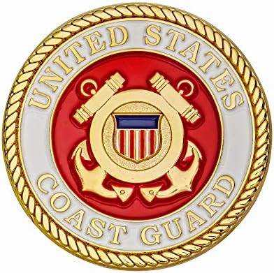Hero's Valor Coast Guard Commemorative Coin reverse side displaying the engraved protection prayer.