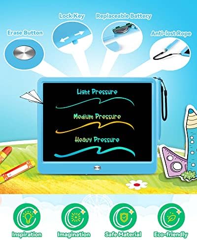 Side profile of Kokodi erasable drawing pad