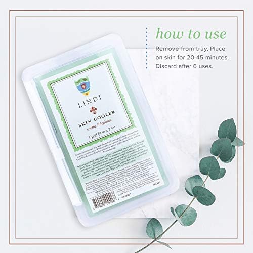 Dermatologist tested Lindi Skin cooling pad for sensitive skin relief.