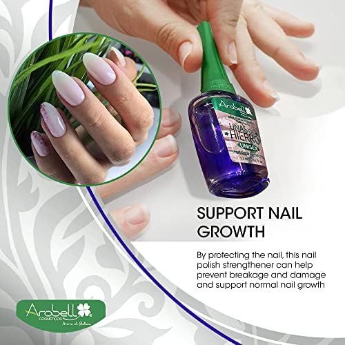 Arobell professional strength protective nail hardener bottle standing upright