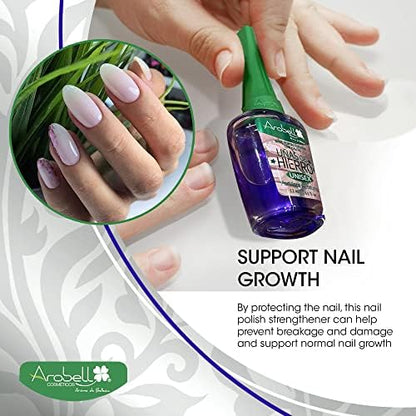 Arobell professional strength protective nail hardener bottle standing upright