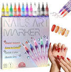 Salafire 12 Colors Nail Art Pens Set front packaging view
