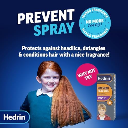 Clinically tested Hedrin lice killer with Penetrol for egg removal