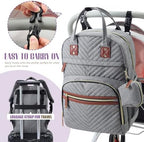 Tuwubi diaper bag backpack matching mini pacifier case accessory