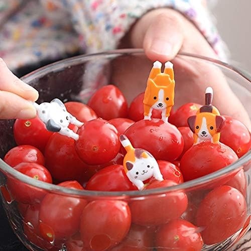 Children using Vctitil animal shaped fruit picks for snacks