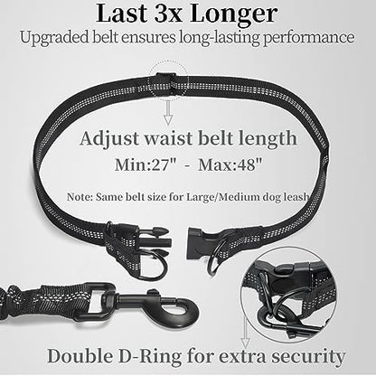 Iyoshop hands free leash dual padded handles