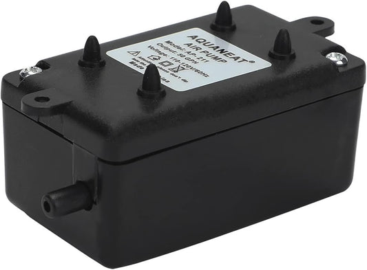 Aquaneat 10 gallon hydroponic oxygen aerator pump with rubber feet