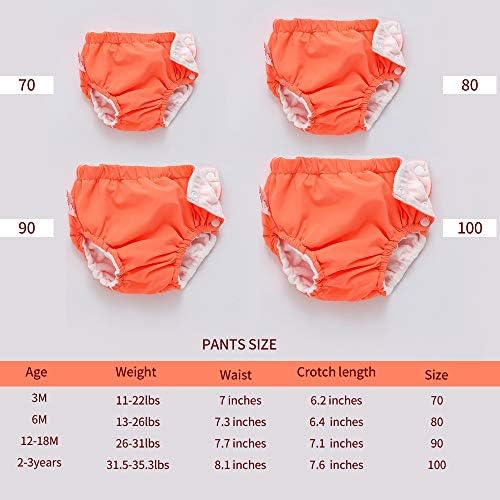 Ijnuhb baby swimwear pants showing interior waterproof lining