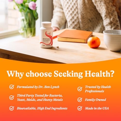 Seeking Health Multivitamin One Sensitive methyl free daily vitamin capsule view