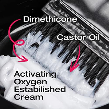 Back of NK Professional Care OXY ACTIVE cream peroxide bottle
