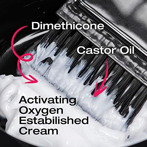 NK Professional Care peroxide developer cream texture visualization