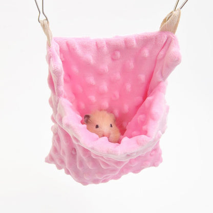 Sugar Glider Bonding Pouch Carrier Bag Sling Sleep Bag with Adjustable Strap for Travel Gliders Ferret Rat Hedgehog Hamster Small Pets (Blue) - Image 3