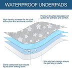 Moonsea reusable bed pad non-slip backing detail