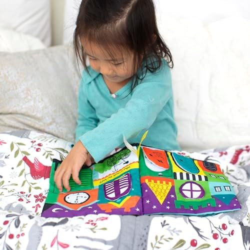 Collection of Melissa & Doug K's Kids sensory book pages