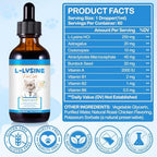 CJXHJY Onznoz liquid cat supplement dropper bottle close up label view