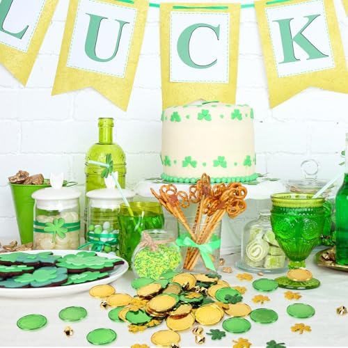 MARFOREVER Irish theme party supplies assortment with authentic USA imported holiday decor elements.
