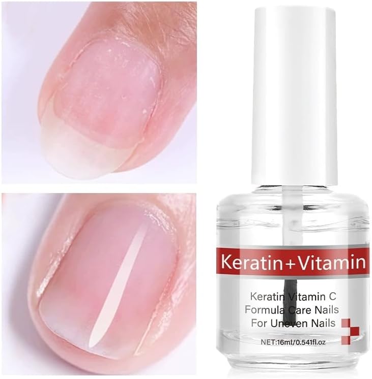 Texture and application of Soelegant keratin nail care treatment