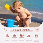 Durio 2 piece swim diaper set folded presentation