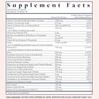 FullWell healthy pregnancy support supplement bottle top angle view