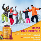Sijigood immune support gummies twin pack display
