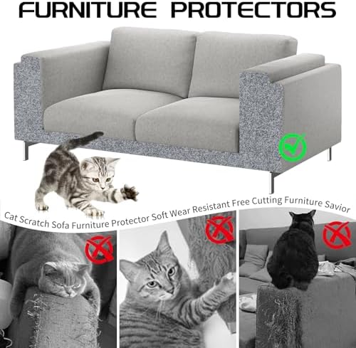 Durable cat scratch guard protecting a wooden wall corner from pet claw damage.