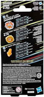 Authentic Beyblade X packaging for Dagger Dran 4-70Q