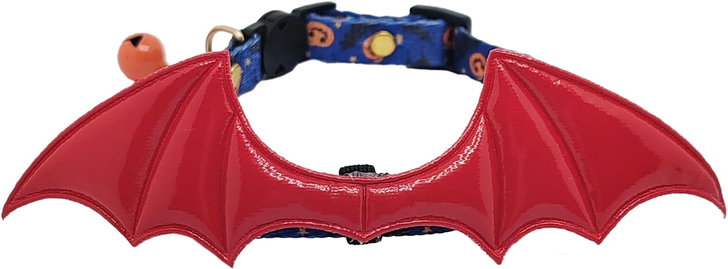 2 Pack Breakaway cat Collars with Bell,Safety Quick Release Pendant Cute Kitten Collar,Adjustable 20-30cm (Red+Rose, 20-30cm) - Image 9