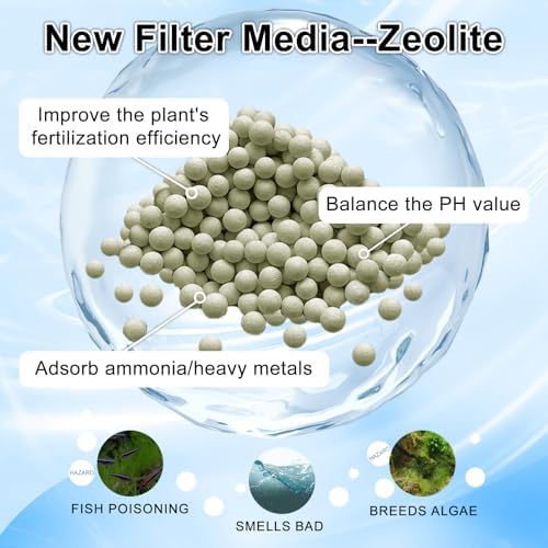 Driamor aquarium filter installation guide showing cartridge placement
