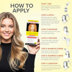 Color Oops ammonia-free hair color remover branding close up
