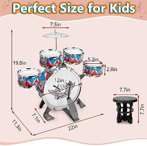 CHADRIGIVS early learning percussion set demonstrating tool free installation steps