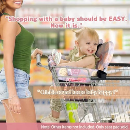 LWWACSS baby safety harness system on grocery cart cover