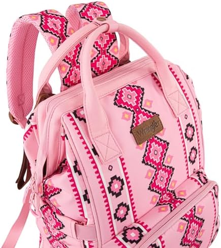 Montana West Wrangler western baby bag side profile with bottle pockets
