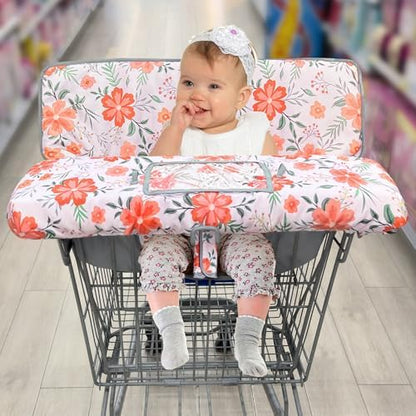 ICOPUCA infant high chair seat cushion installed on a restaurant high chair