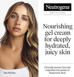 Lightweight facial moisturizer delivering 48-hour moisture for dewy plump skin