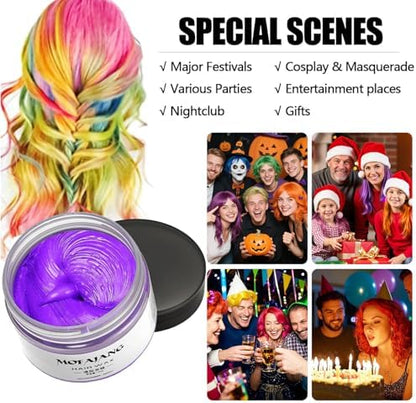 Efly temporary hair color set packaging for gifts