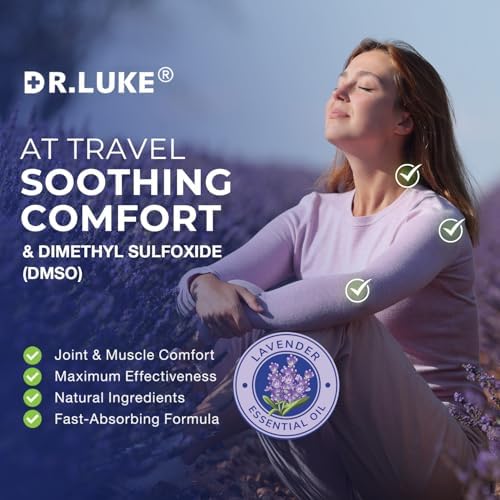 Dr. Luke Pharmaceutical Grade DMSO Roll On 99.9 Pure: Dsmo Pharmaceutical Medical Grade Lotion for Joint & Muscle Relief with Arnica, Magnesium Chloride, Lavender, MSM, Menthol & Frankincense - 1 Pack - Image 3