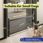 Pomesea 15.7 inch height puppy gate hardware drill installation components