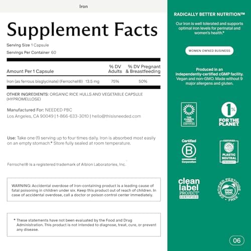 Needed Prenatal Iron Supplement lifestyle setting