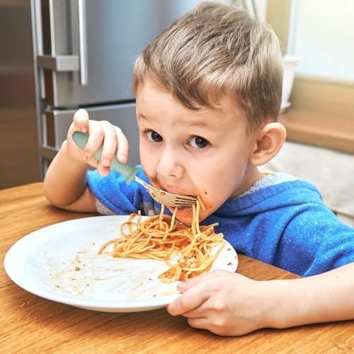 Pimoys dishwasher safe baby utensils in set