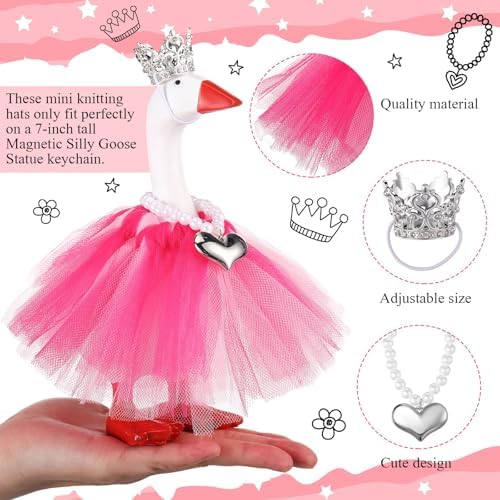 Sunnymove princess goose costume accessories on desk statue