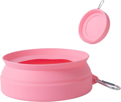SLSON cold grey no splash dog bowl premium packaging view.