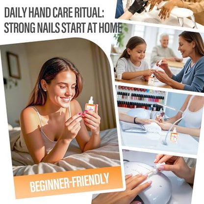 Chuchu nail strengthener glass bottle packaging