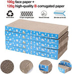 Mankaide cat scratcher bundle pack highlighting the non toxic corn starch glue construction.