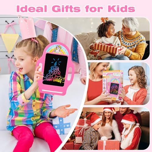 Mess-free electronic drawing pad for toddlers