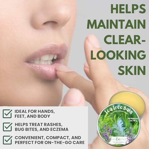 Chamuel 60 grams tea tree cream package showing authentic USA imported seal.
