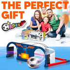 Full retail packaging of the authentic imported E-Jet Games Soccer Roundabout trainer set