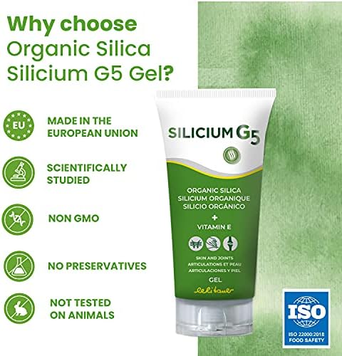 Organic silica mineral based body gel being applied for targeted muscle recovery