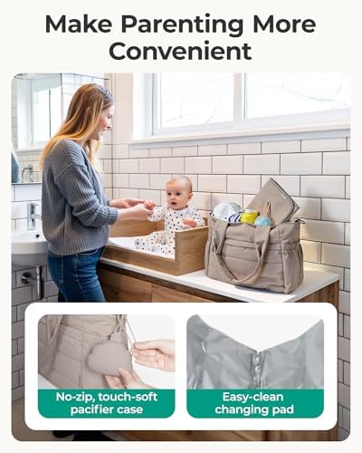 Bagsmart hospital bag interior organization compartments