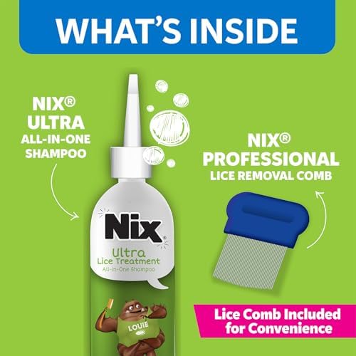 Close up of the Nix Ultra nit removal comb included in the kit.