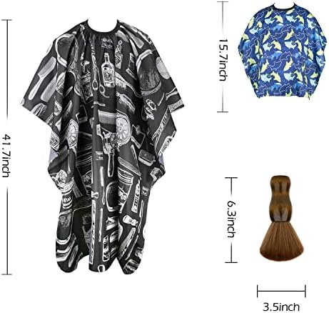 Himart waterproof polyester hairdressing cape fabric demonstrating liquid resistance